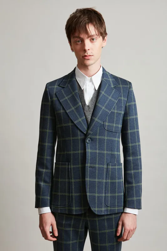 Veste jersey tissée en Italie au motif jacquard sold by Paul & Joe