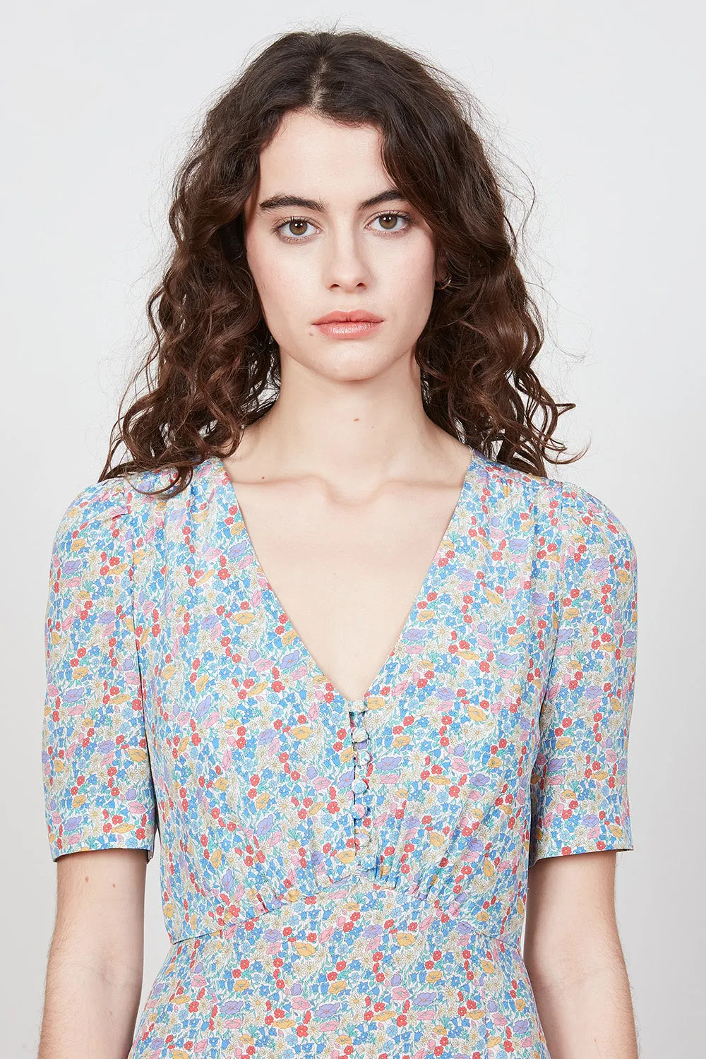 Robe midi fendue à l'imprimé Liberty sold by Paul & Joe product image thumbnail 2