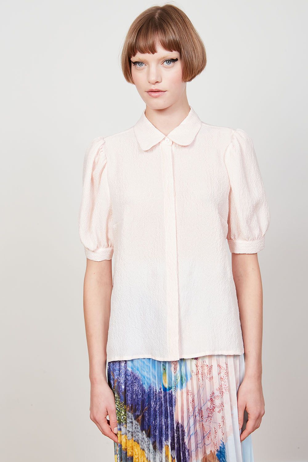 Chemisier en jacquard de soie floral sold by Paul & Joe product image thumbnail 5