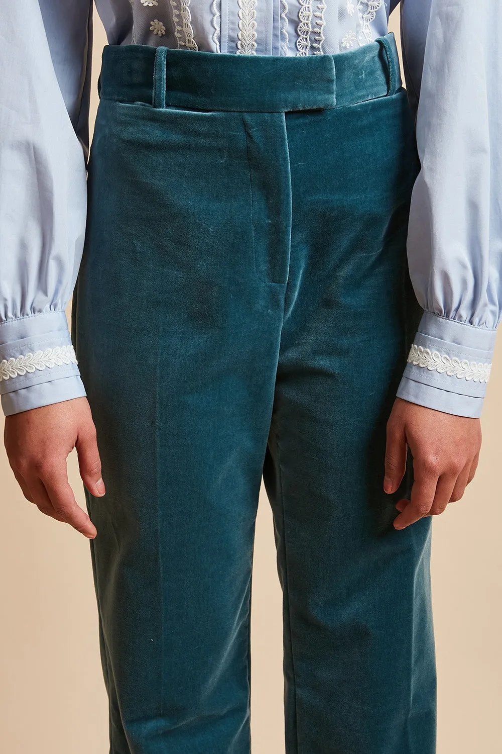 Pantalon droit en velours lisse de coton sold by Paul & Joe product image thumbnail 3