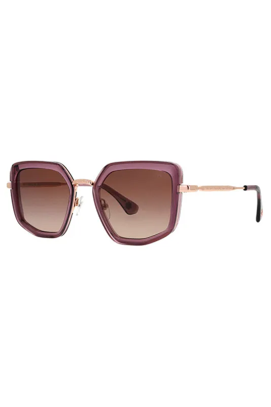 Lunettes de soleil papillonnantes or rose sold by Paul & Joe