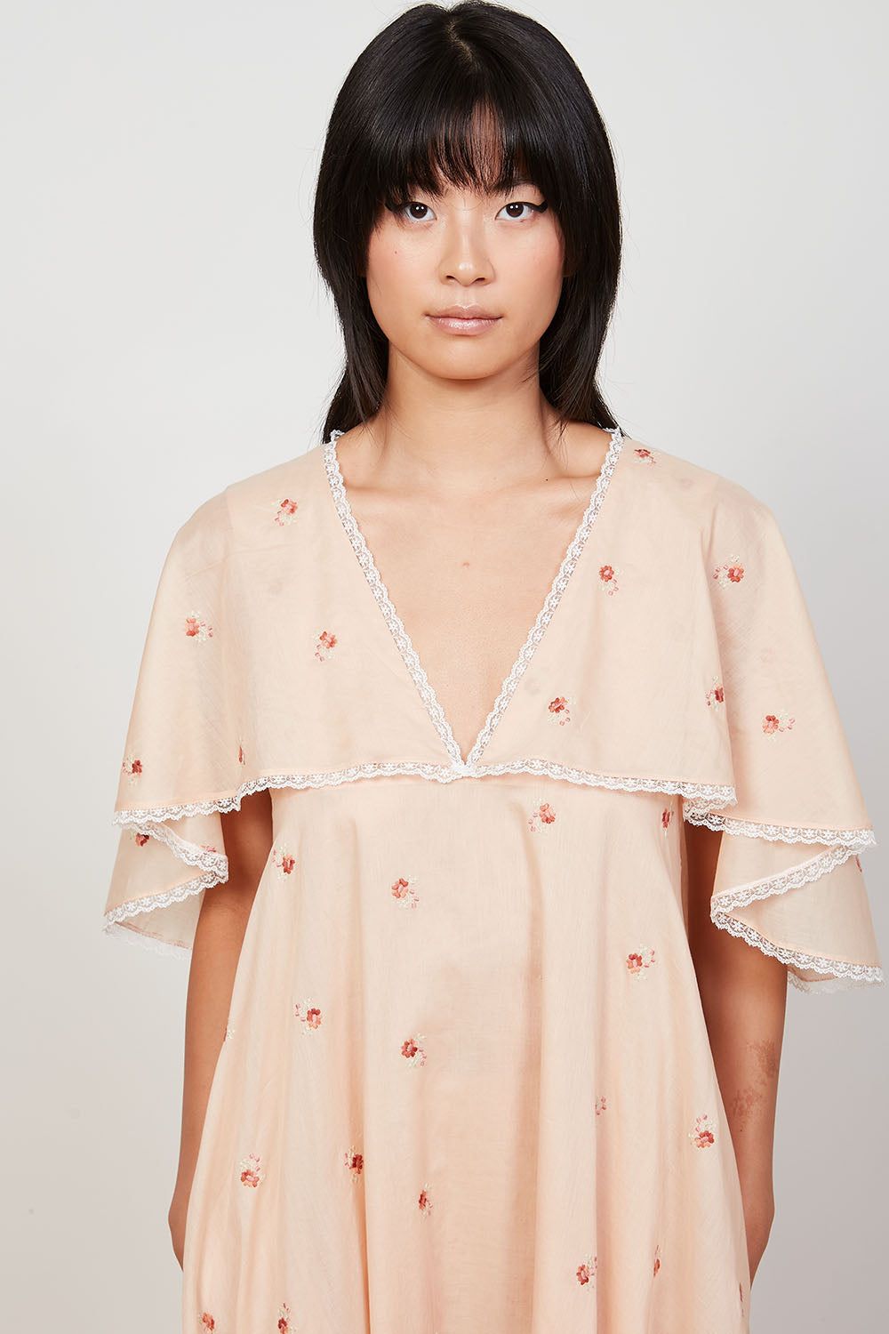 Robe en mousseline de coton brodée en France sold by Paul & Joe product image thumbnail 3