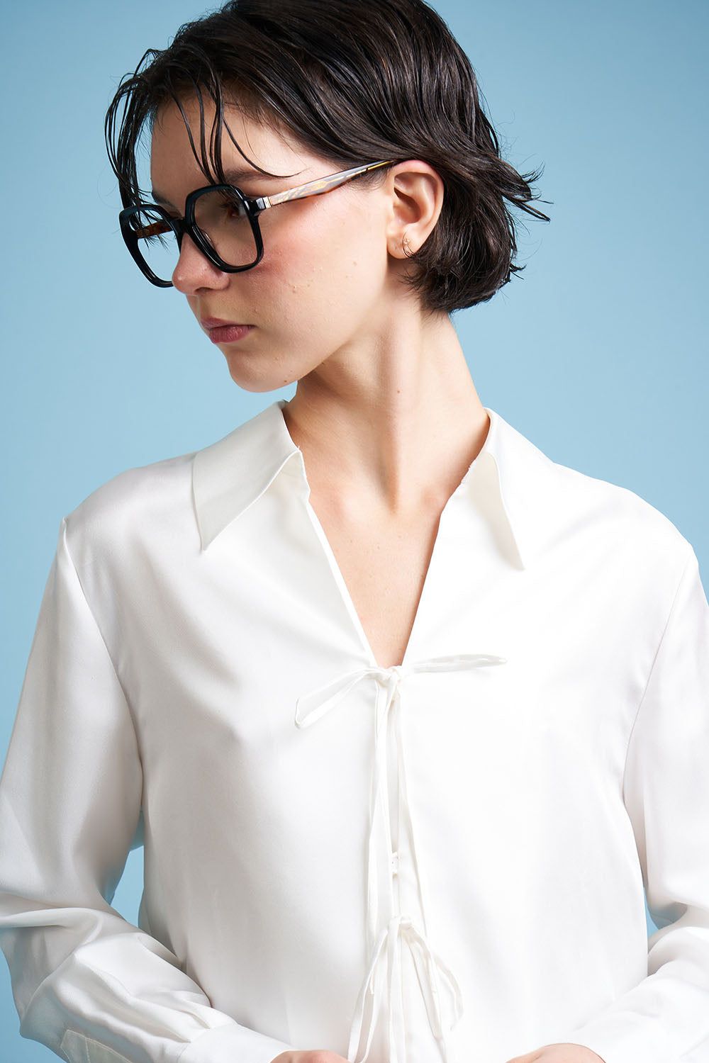 Blouse en twill de soie sold by Paul & Joe product image thumbnail 2