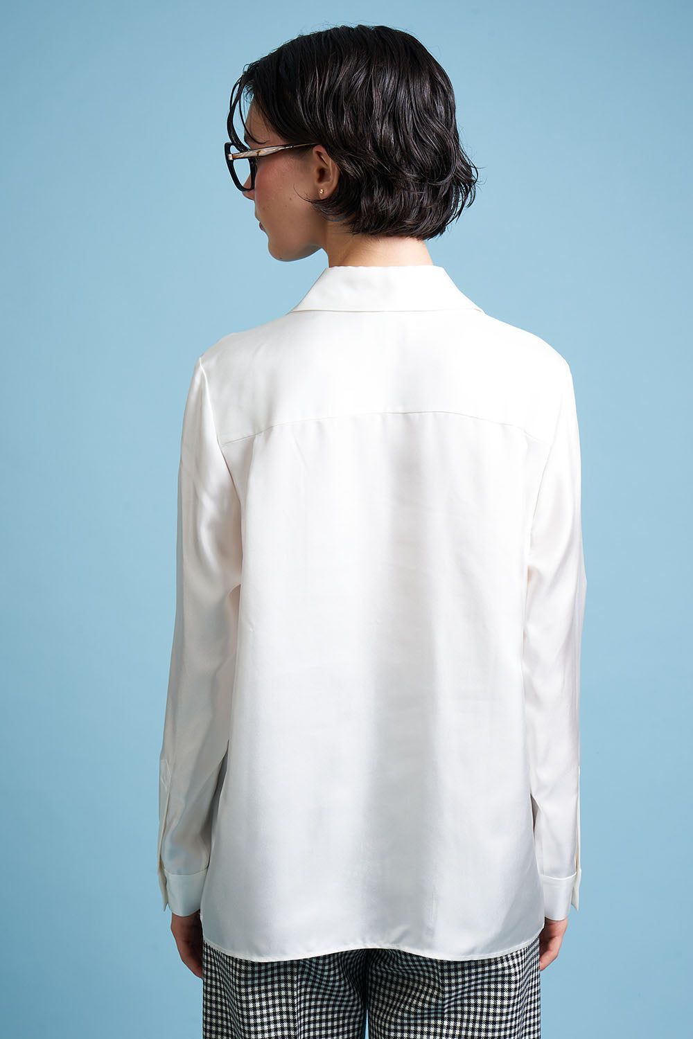 Blouse en twill de soie sold by Paul & Joe product image thumbnail 4