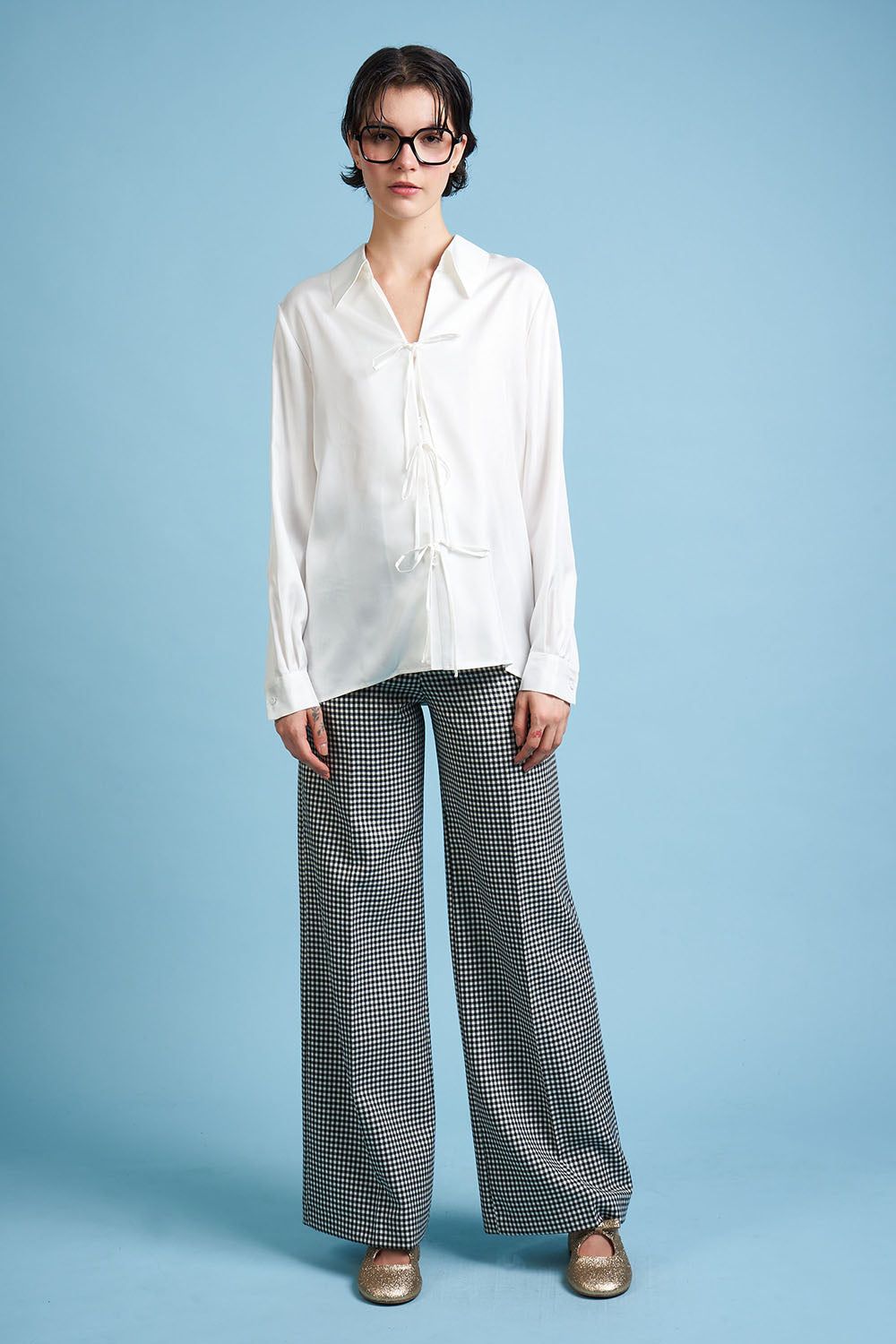 Blouse en twill de soie sold by Paul & Joe product image thumbnail 3