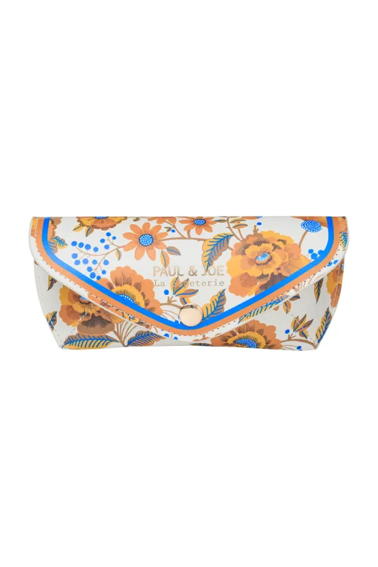 Etui à lunettes motif fleurs jaunes sold by Paul & Joe