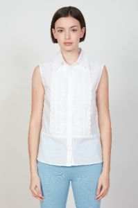 Chemise sans manches en percale de coton sold by Paul & Joe