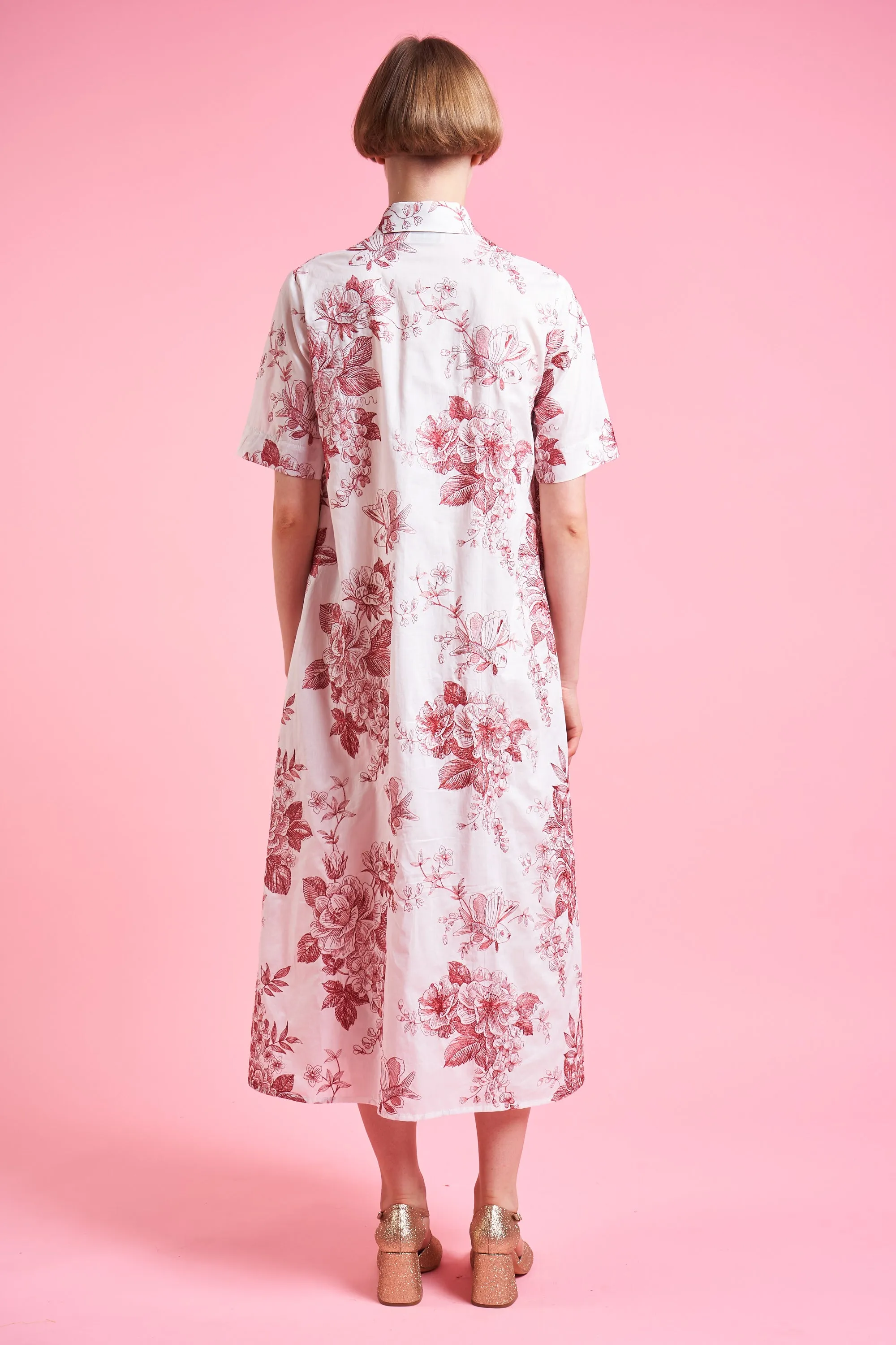 Robe chemise aux broderies exclusives sold by Paul & Joe product image thumbnail 4