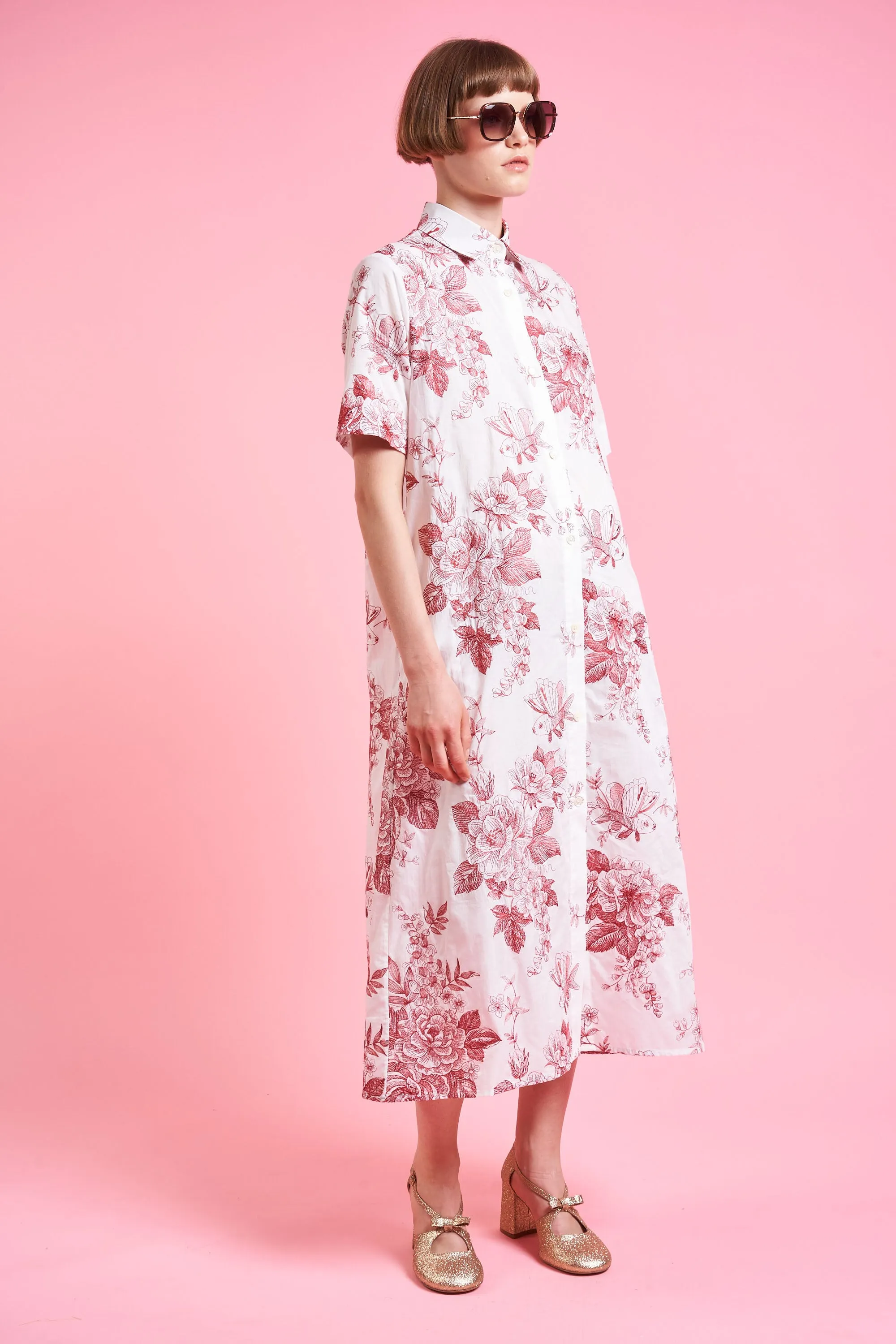 Robe chemise aux broderies exclusives sold by Paul & Joe product image thumbnail 5