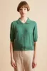 Cardigan court en cachemire col polo sold by Paul & Joe