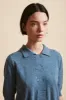Cardigan court en cachemire col polo sold by Paul & Joe