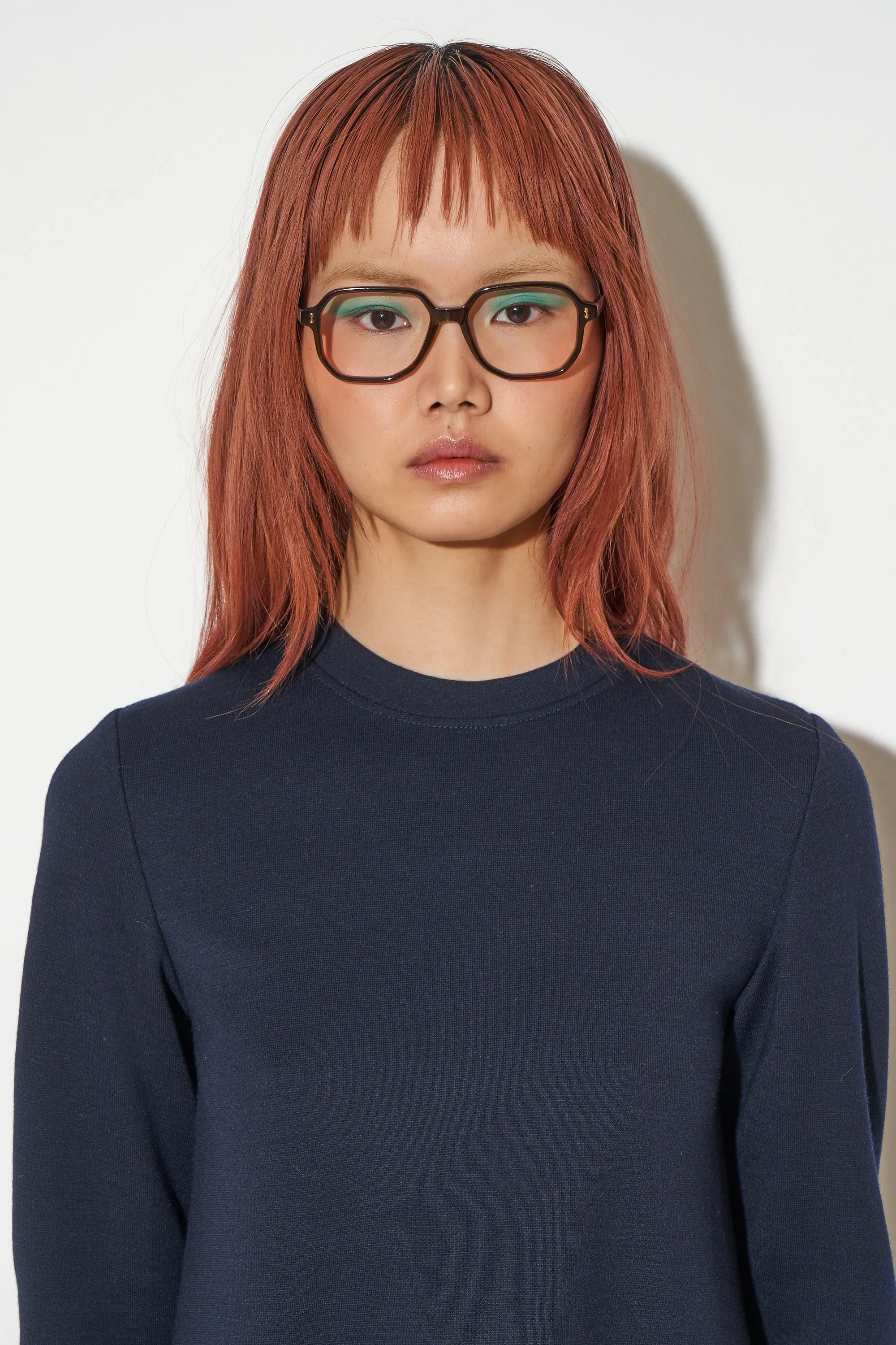 Robe courte à col rond en jersey de laine milano sold by Paul & Joe product image thumbnail 3