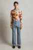 Pantalon tailleur en laine vierge tropicale sold by Paul & Joe