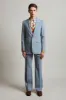 Pantalon tailleur en laine vierge tropicale sold by Paul & Joe