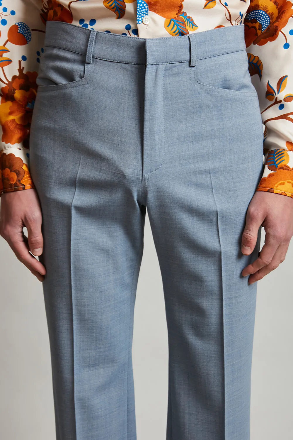 Pantalon tailleur en laine vierge tropicale sold by Paul & Joe product image thumbnail 3