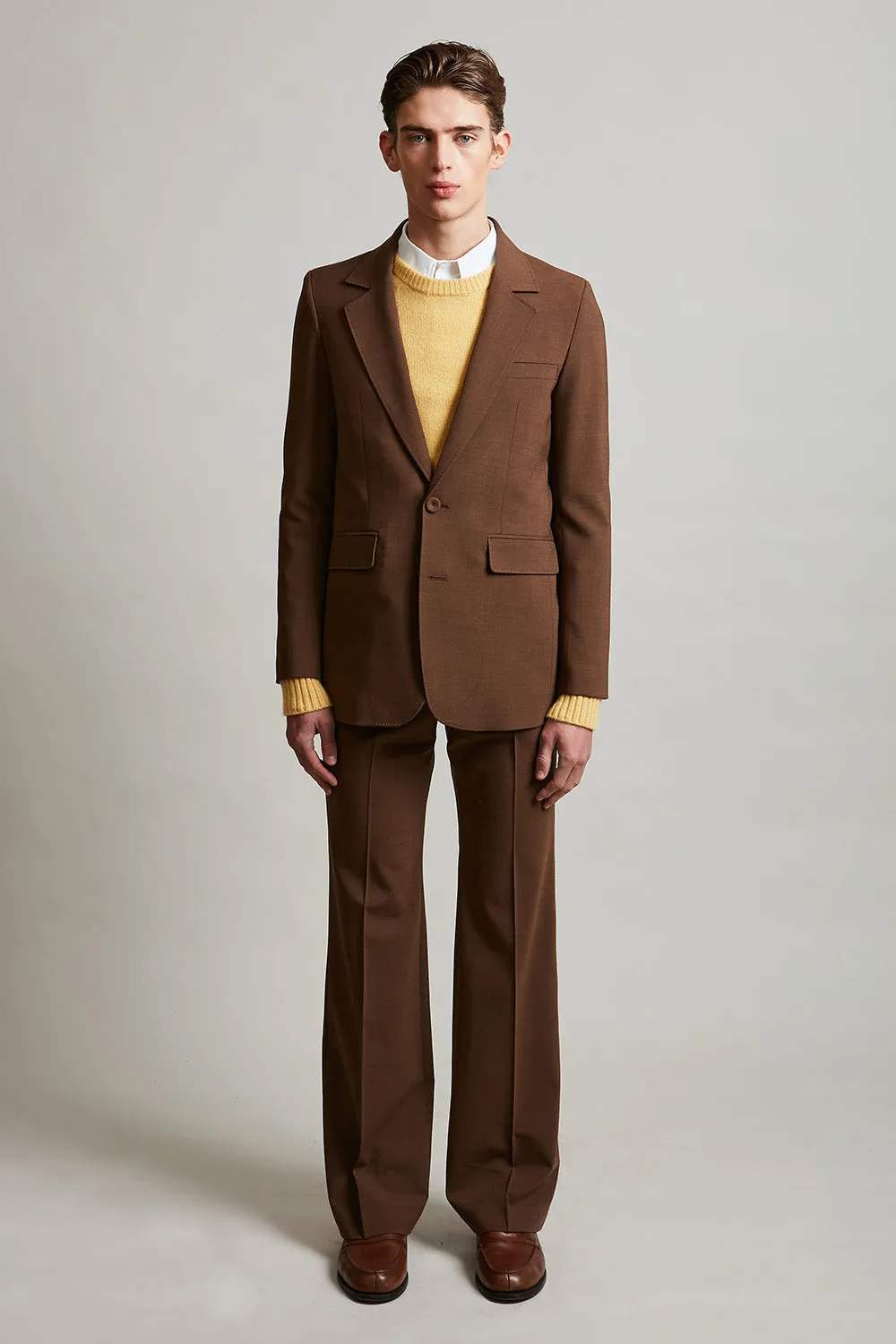 Pantalon tailleur en laine vierge tropicale sold by Paul & Joe product image thumbnail 5