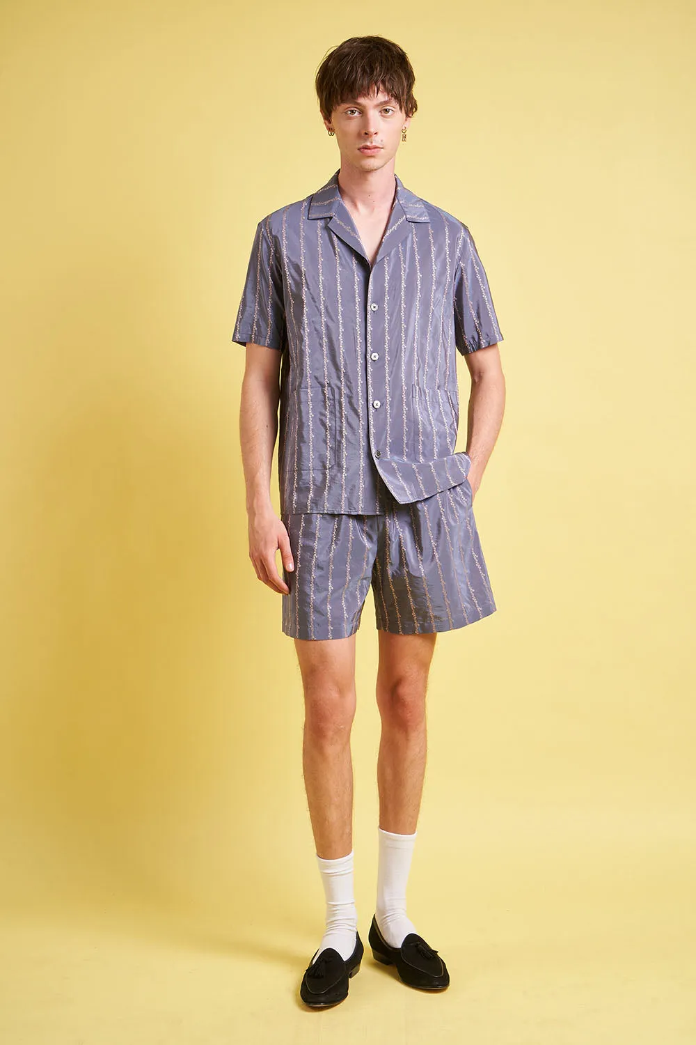 Chemise manches courtes en jacquard tissé en Italie sold by Paul & Joe product image thumbnail 2