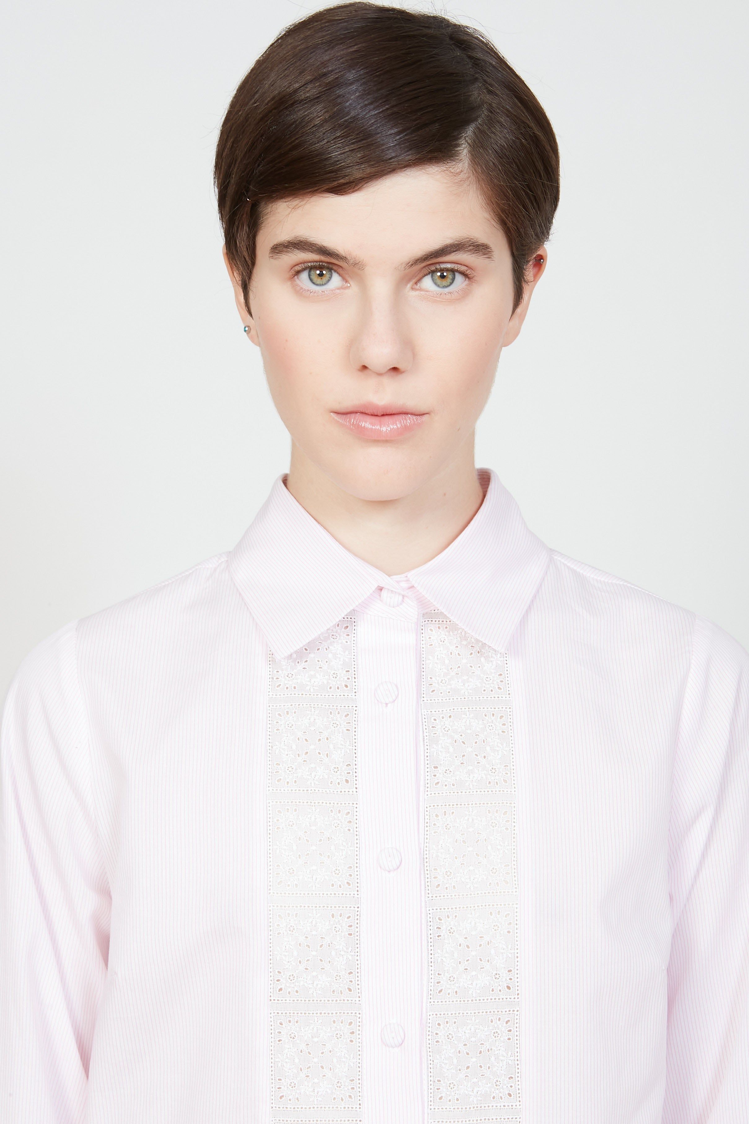 Chemise coupe droite en popeline de coton rayé sold by Paul & Joe product image thumbnail 3