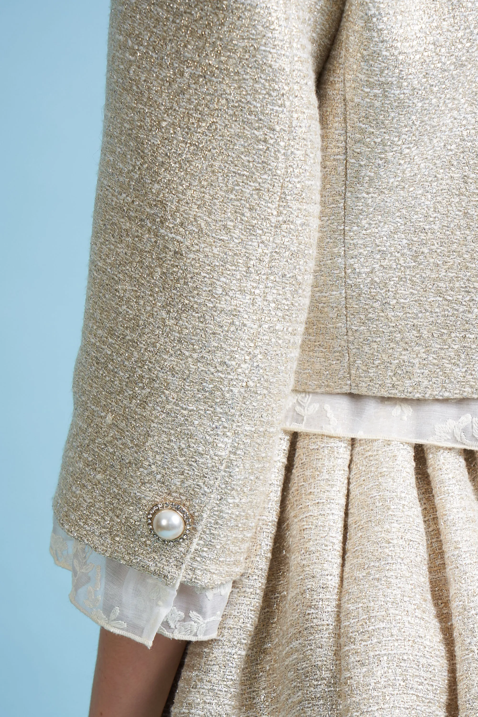 Veste courte et ajustée en tweed lurex sold by Paul & Joe product image thumbnail 3