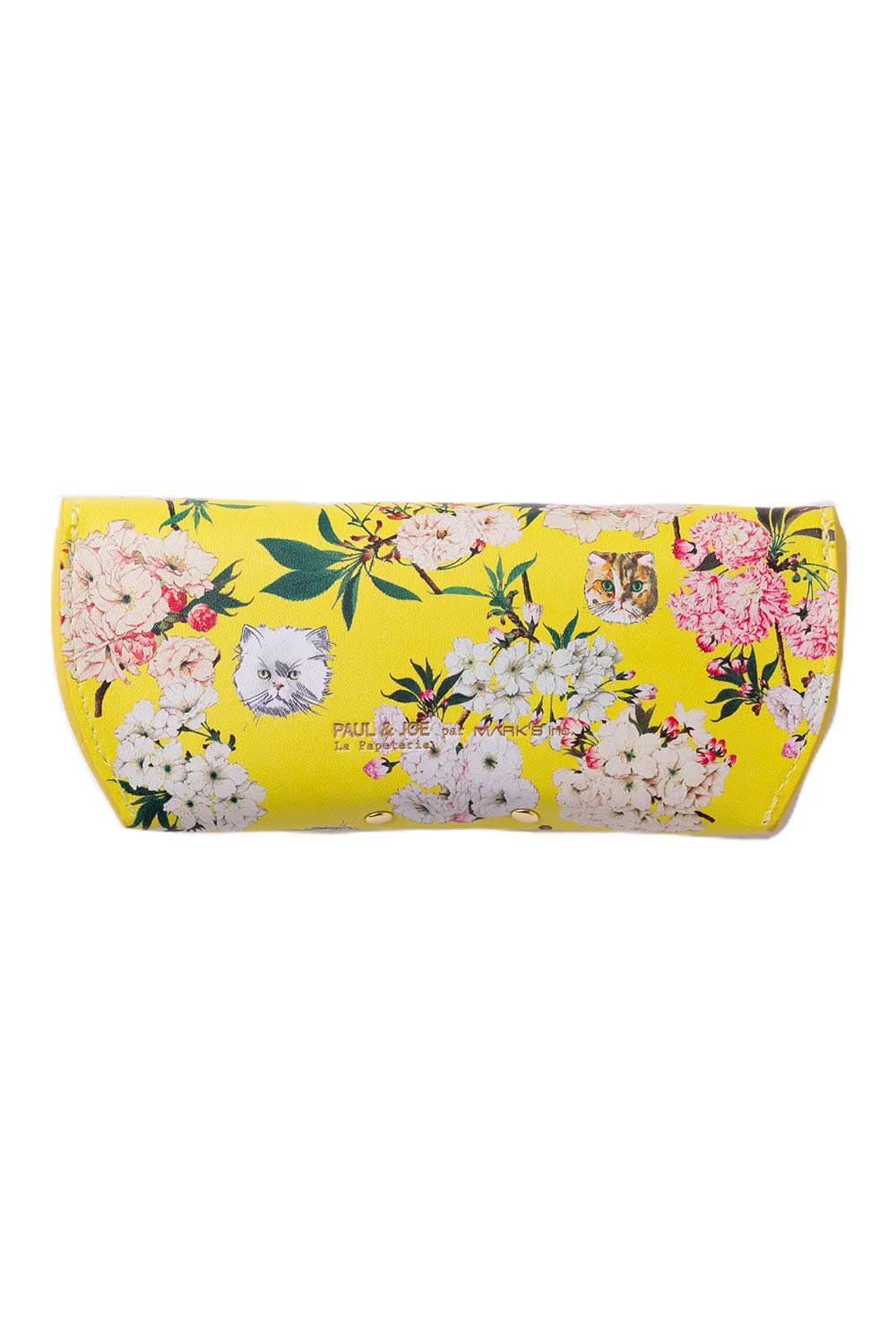 Etui à lunettes jaune avec motifs fleurs et chats sold by Paul & Joe product image thumbnail 4