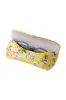 Etui à lunettes jaune avec motifs fleurs et chats sold by Paul & Joe
