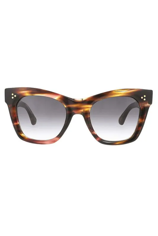 Lunettes de soleil à la monture rectangulaire et papillonnante sold by Paul & Joe