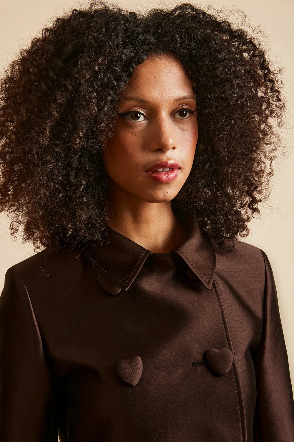 Veste courte en mikado de soie mélangée sold by Paul & Joe product image thumbnail 3