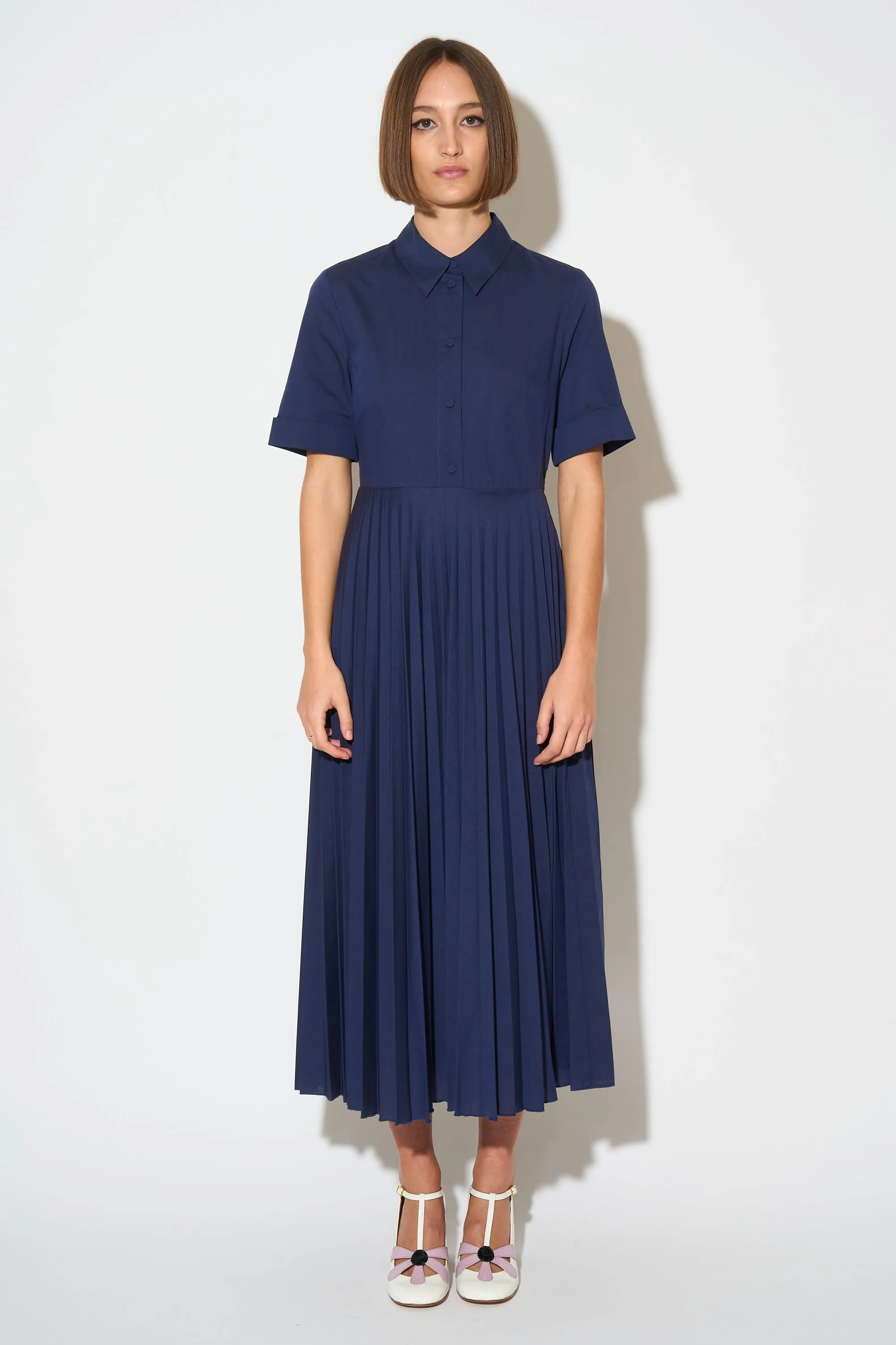 Robe plissée soleil longueur midi sold by Paul & Joe product image thumbnail 5