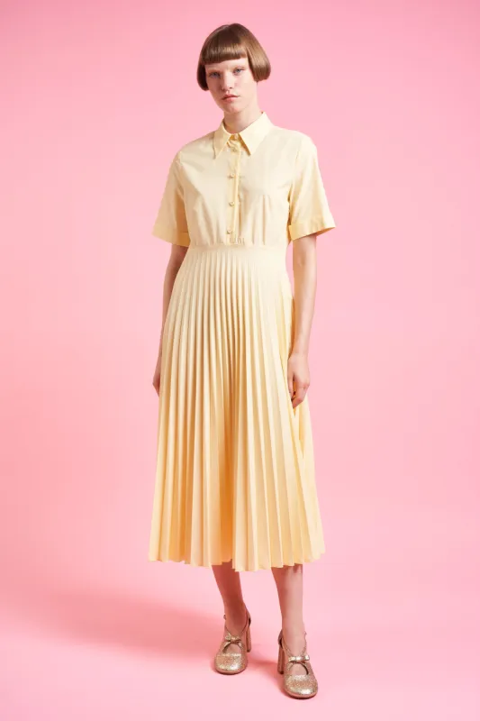 Robe plissée soleil longueur midi sold by Paul & Joe