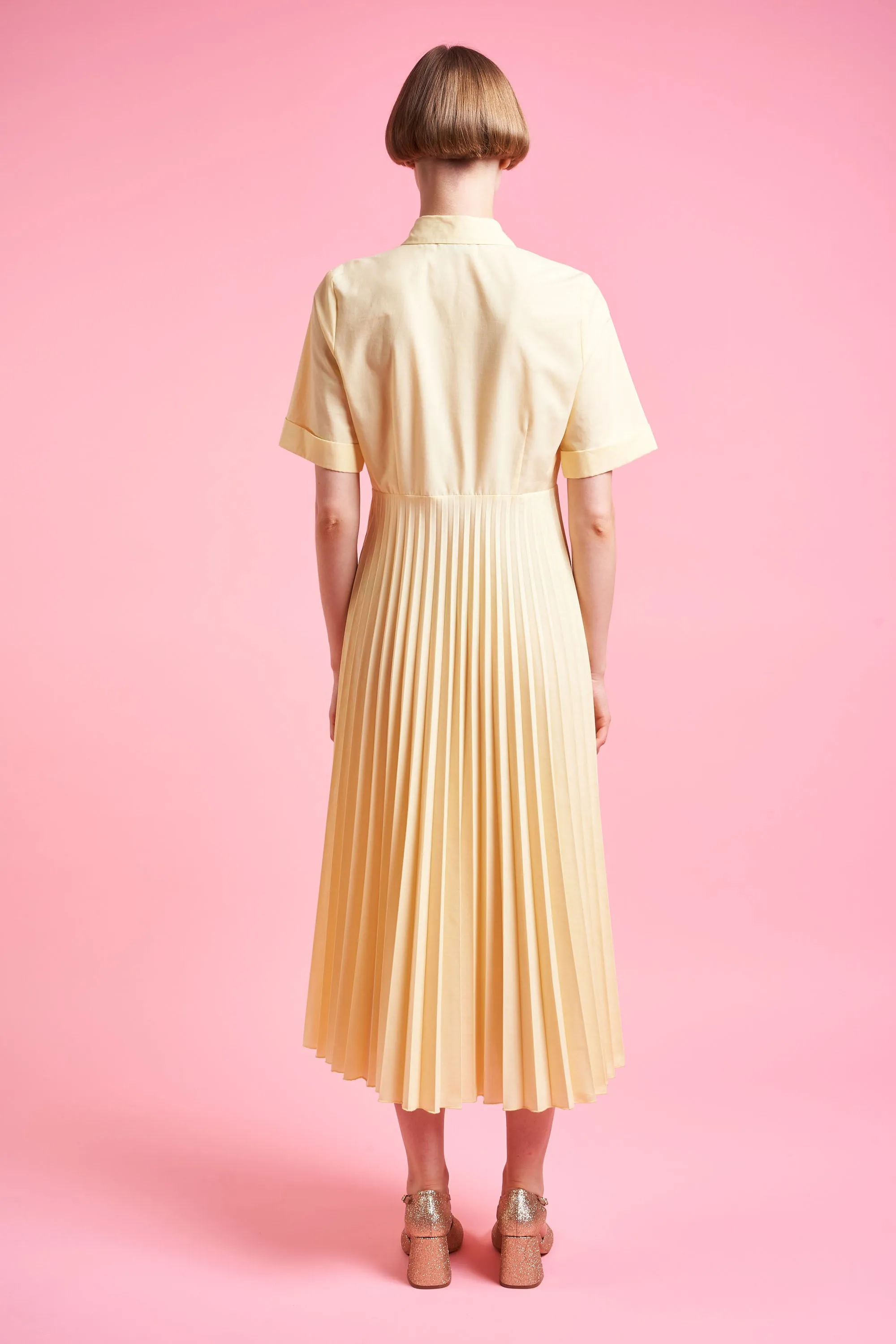 Robe plissée soleil longueur midi sold by Paul & Joe product image thumbnail 3