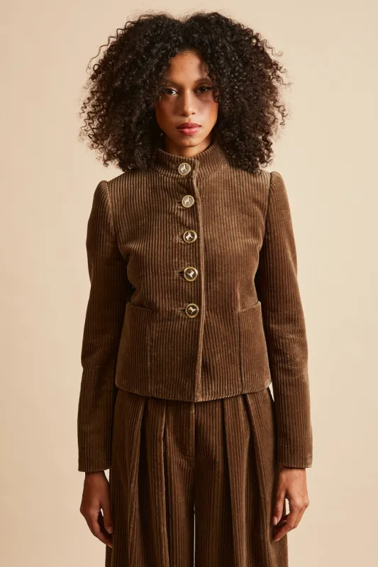 Veste coupe cintrée au col officier sold by Paul & Joe