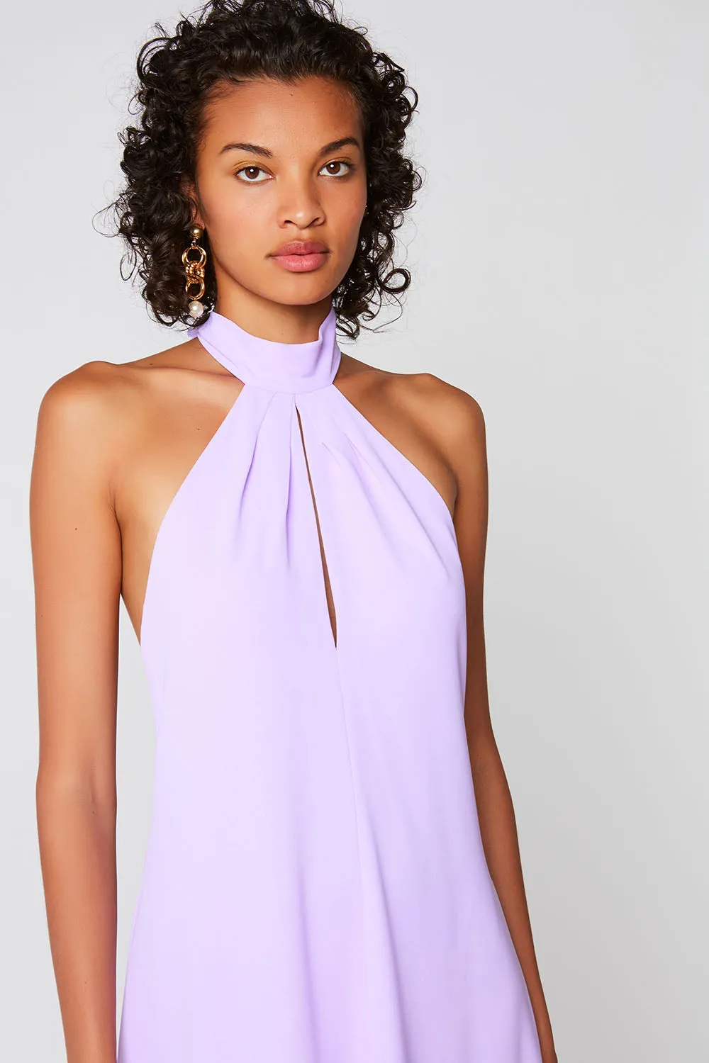 Robe longue ajustée dos nu et col écharpe noué sold by Paul & Joe product image thumbnail 2