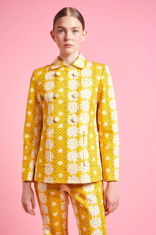 Veste coupe légèrement trapèze motif floral sold by Paul & Joe