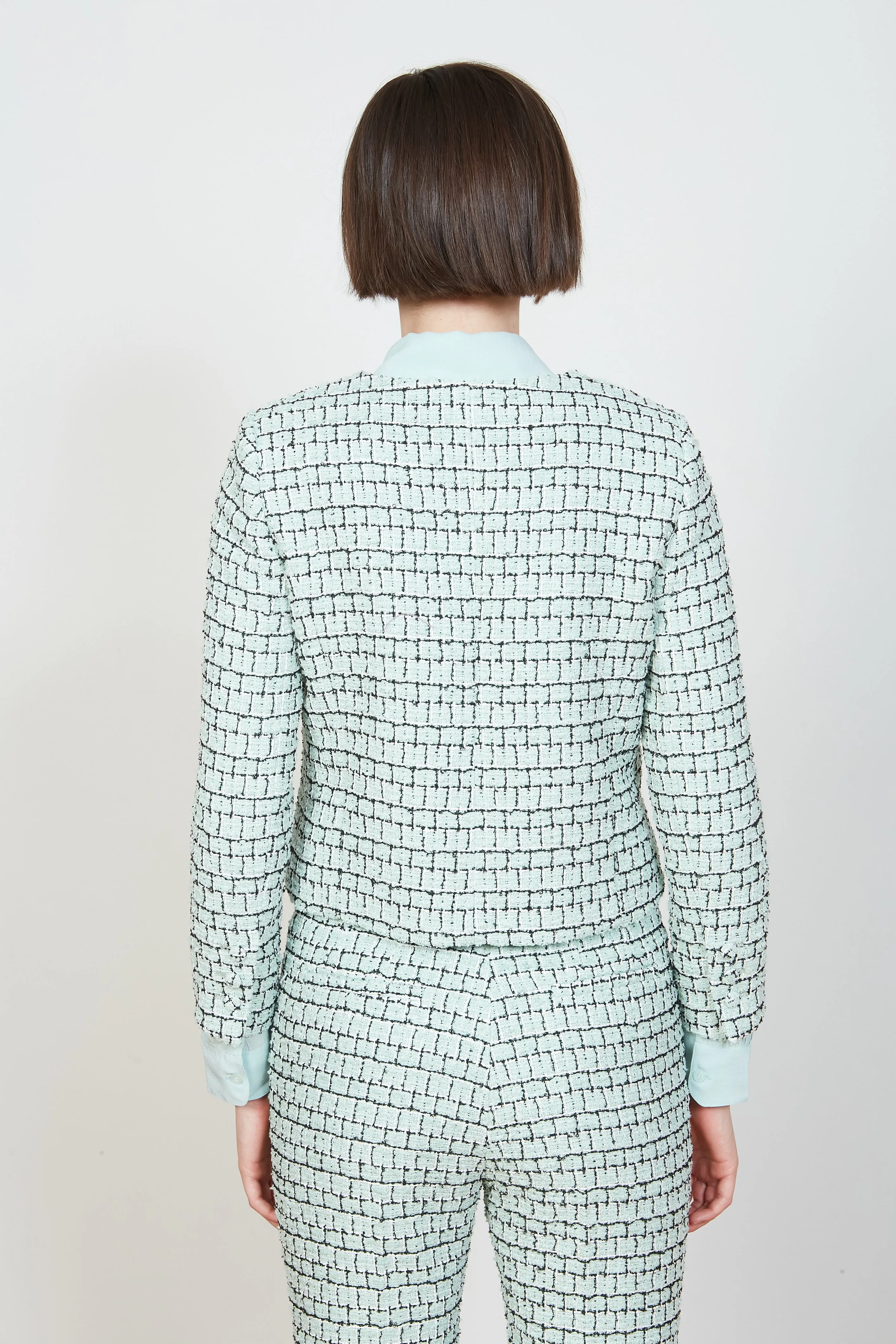 Veste courte en tweed à la coupe droite sold by Paul & Joe product image thumbnail 4