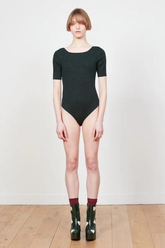 Body en laine à l'encolure dégagée au dos sold by Paul & Joe