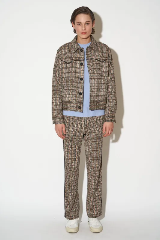 Pantalon en jersey à motif jacquard sold by Paul & Joe