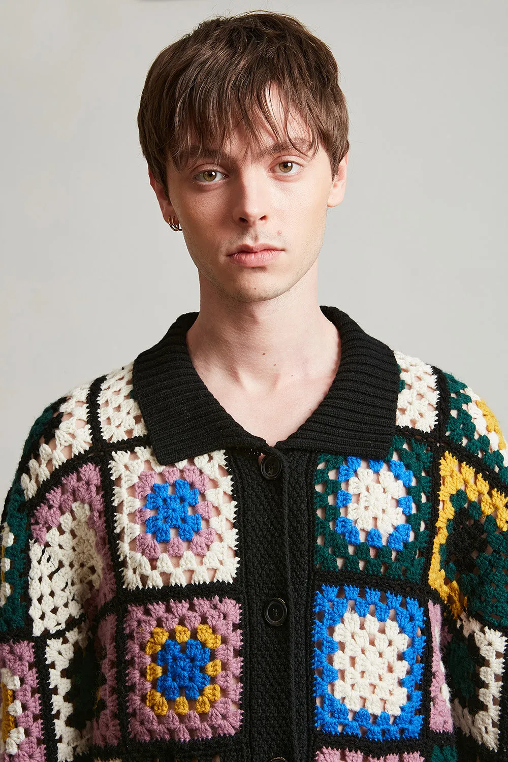 Cardigan ample en crochet à motif floral sold by Paul & Joe product image thumbnail 2