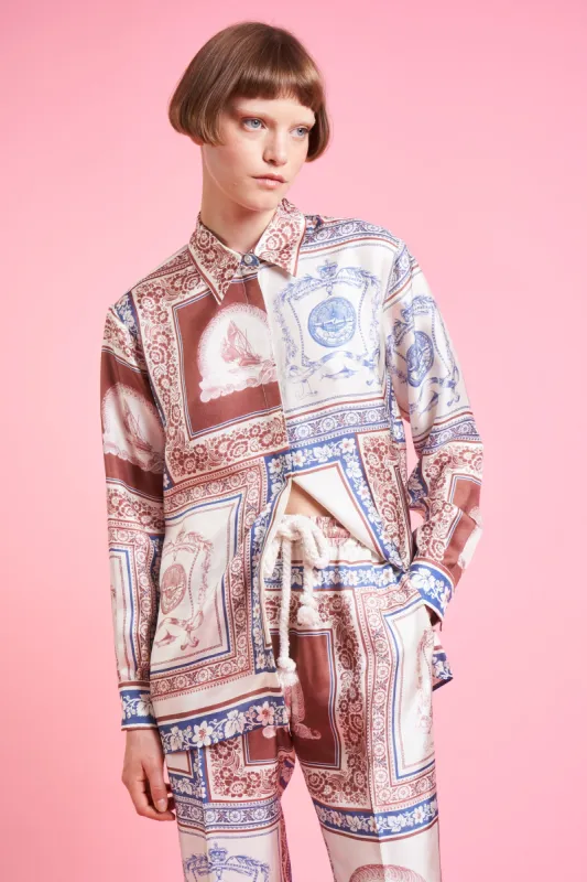 Chemise coupe droite à manches longues made by Paul & Joe