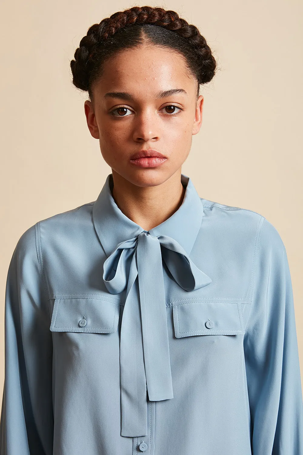 Chemisier en soie envers satin sold by Paul & Joe product image thumbnail 3