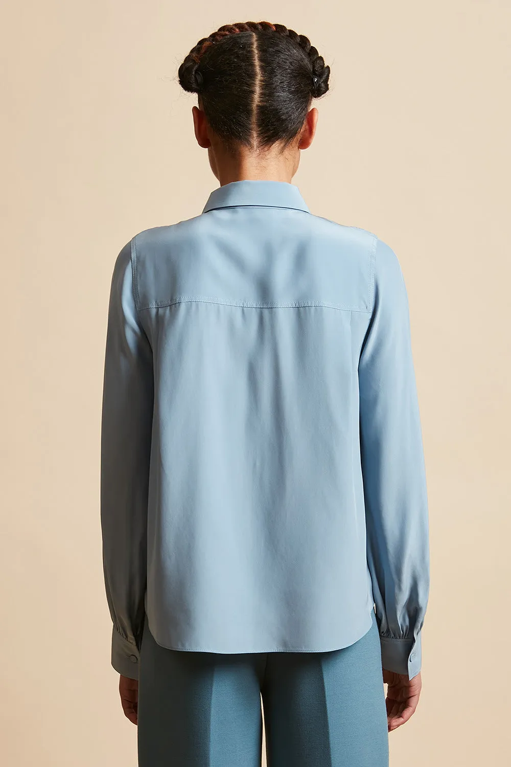 Chemisier en soie envers satin sold by Paul & Joe product image thumbnail 5