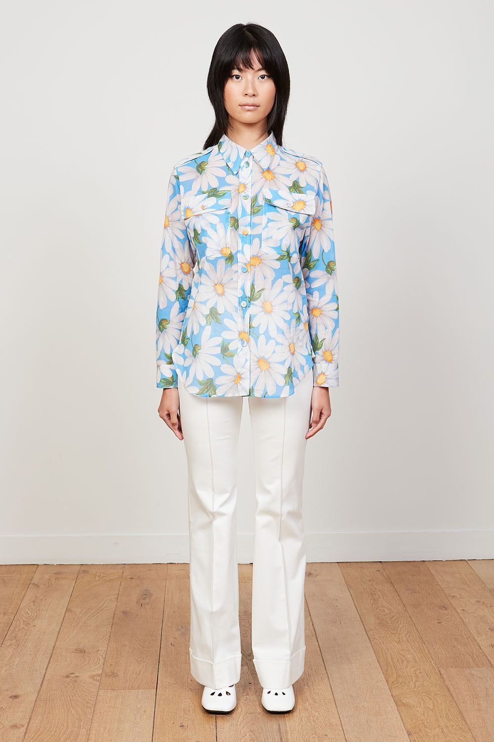 Chemise en percale de coton à l'imprimé floral sold by Paul & Joe product image thumbnail 2