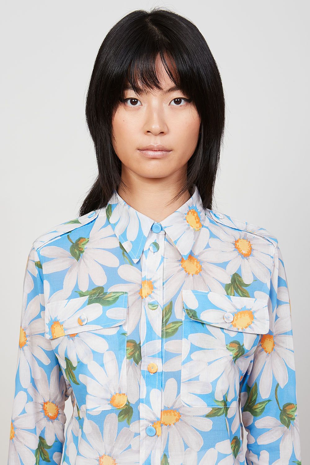 Chemise en percale de coton à l'imprimé floral sold by Paul & Joe product image thumbnail 3