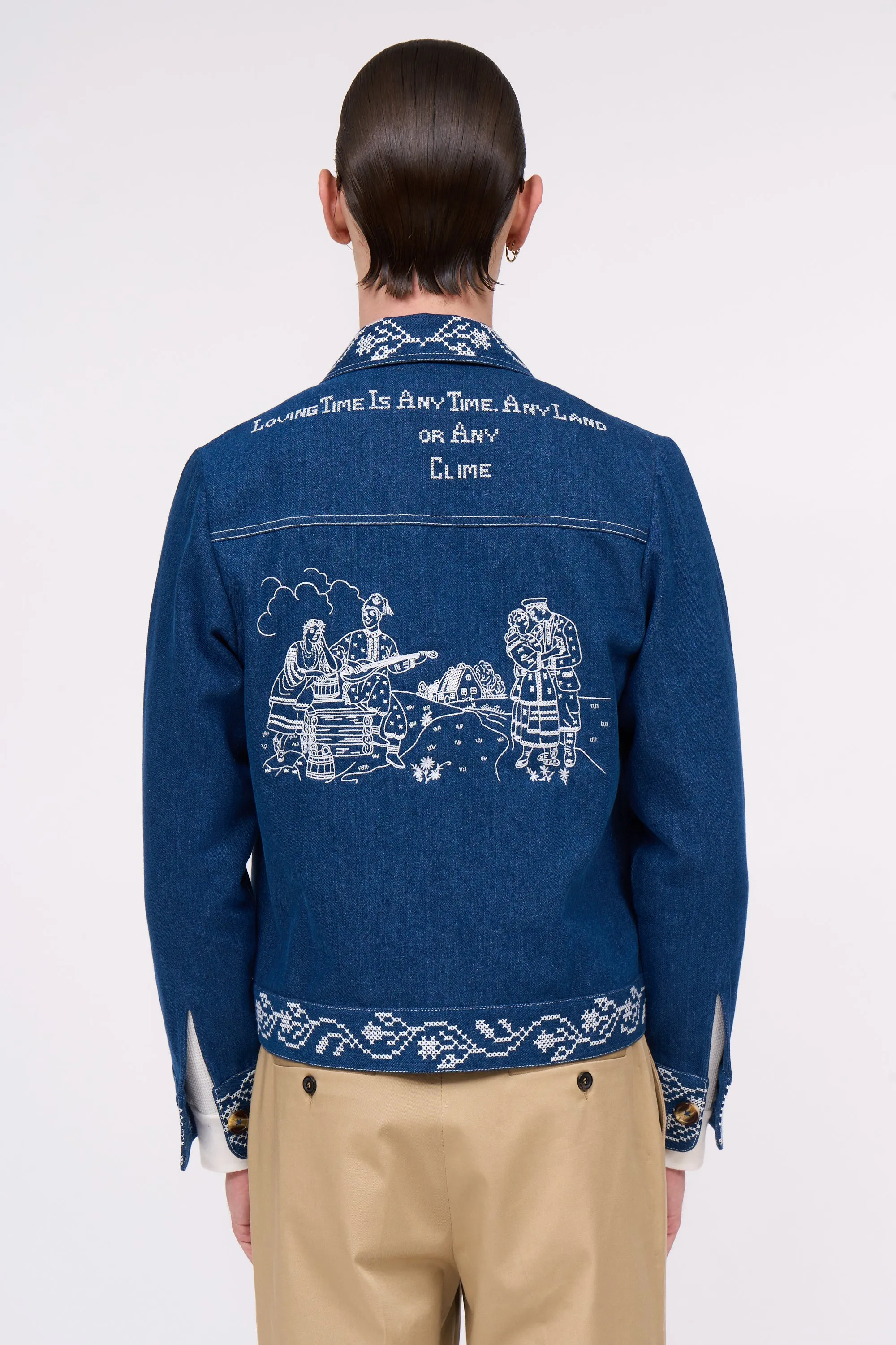 Blouson en coton brodé et broderies sold by Paul & Joe product image thumbnail 5