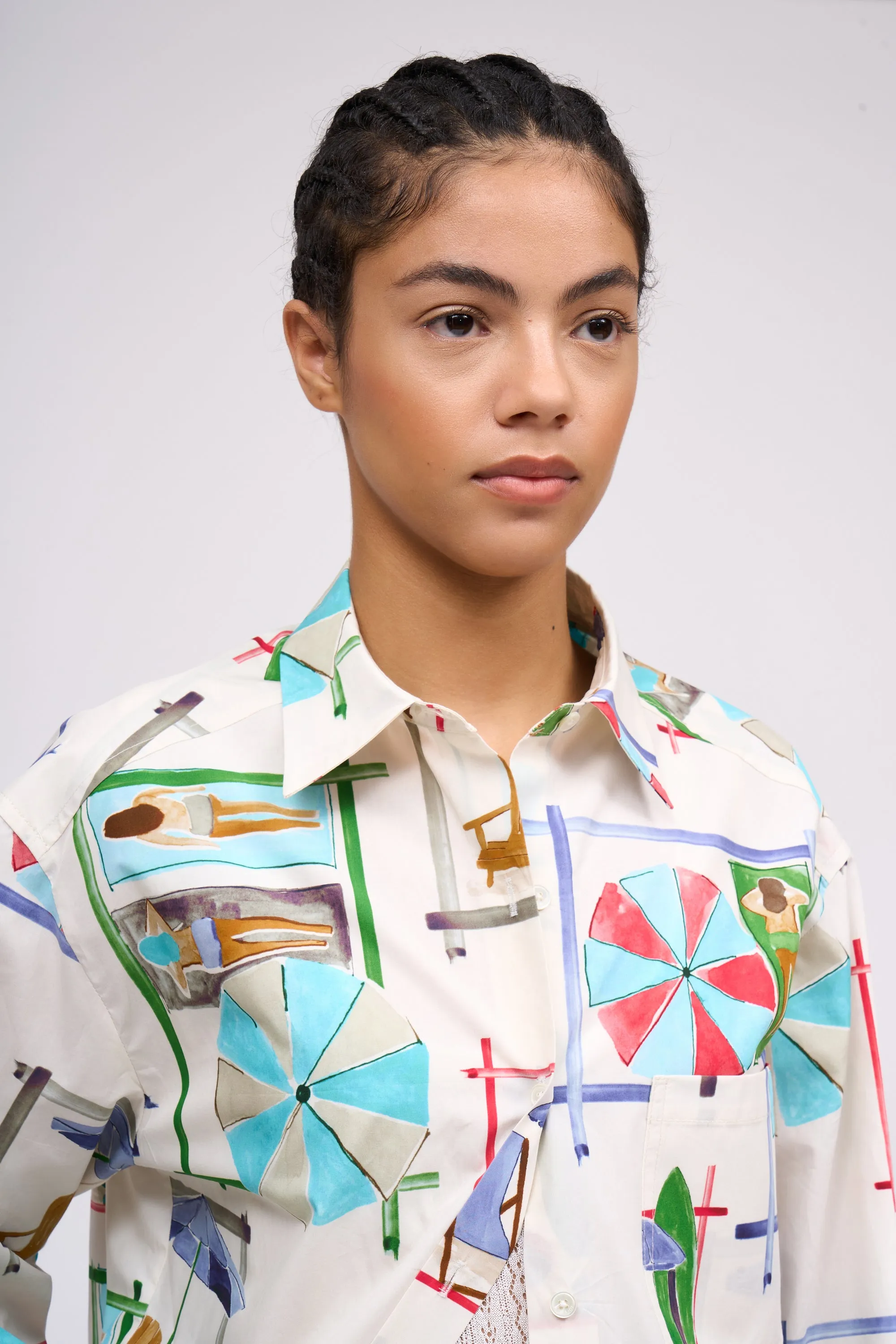 Chemise coupe ample et oversize imprimée sold by Paul & Joe product image thumbnail 2