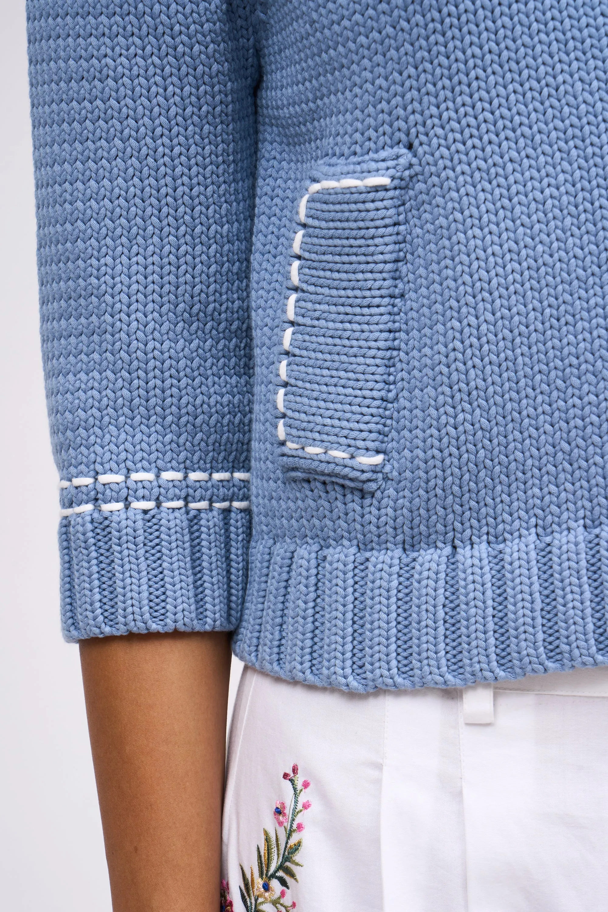 Cardigan court en grosses mailles sold by Paul & Joe product image thumbnail 3