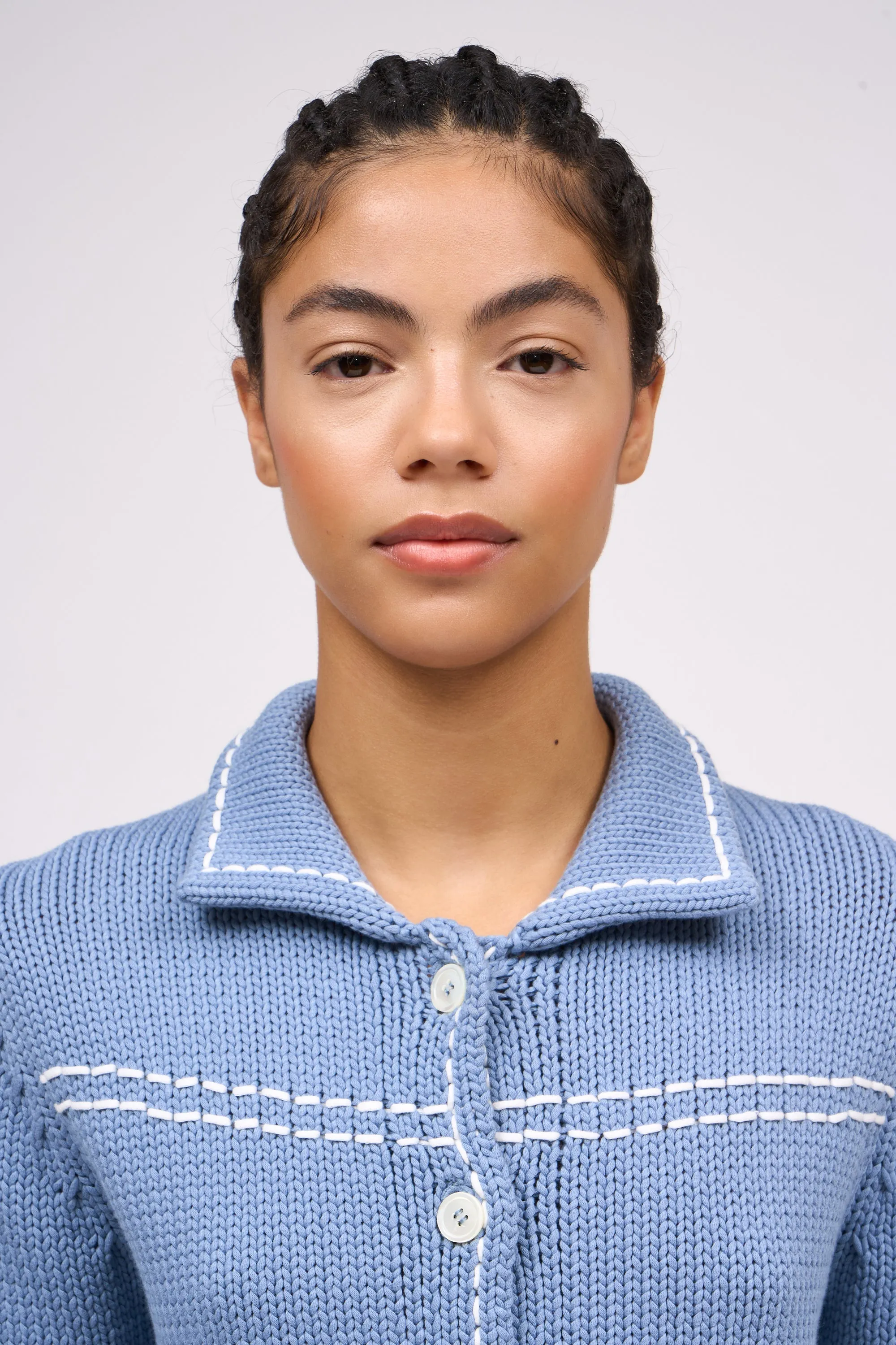 Cardigan court en grosses mailles sold by Paul & Joe product image thumbnail 4