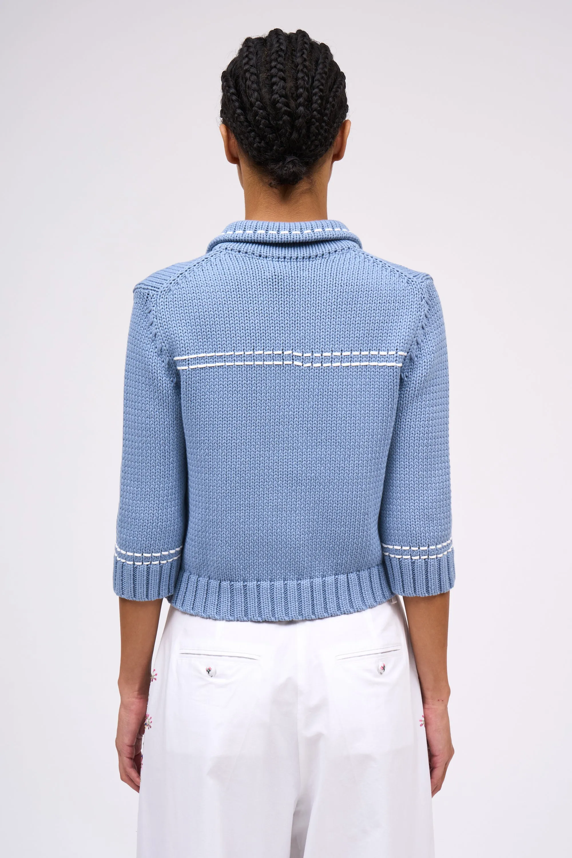 Cardigan court en grosses mailles sold by Paul & Joe product image thumbnail 5