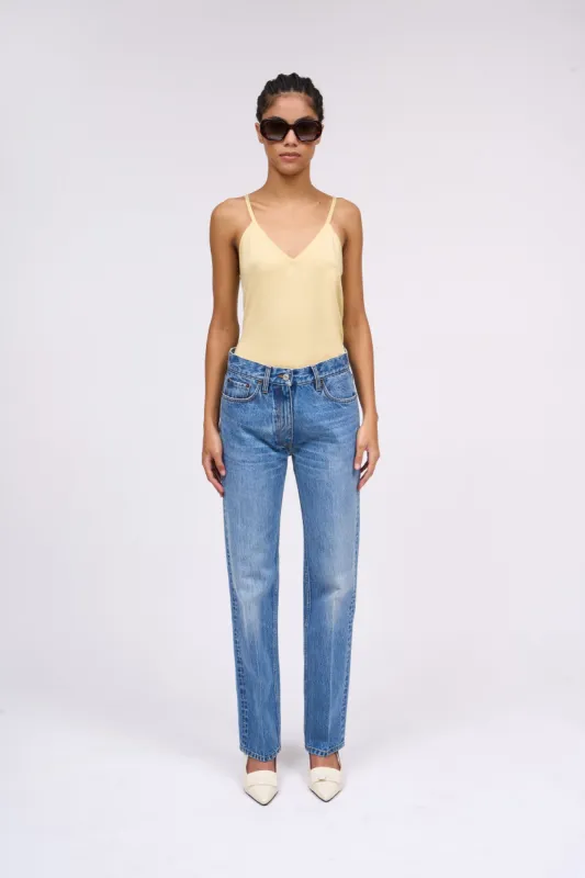 Jean taille haute coupe droite sold by Paul & Joe