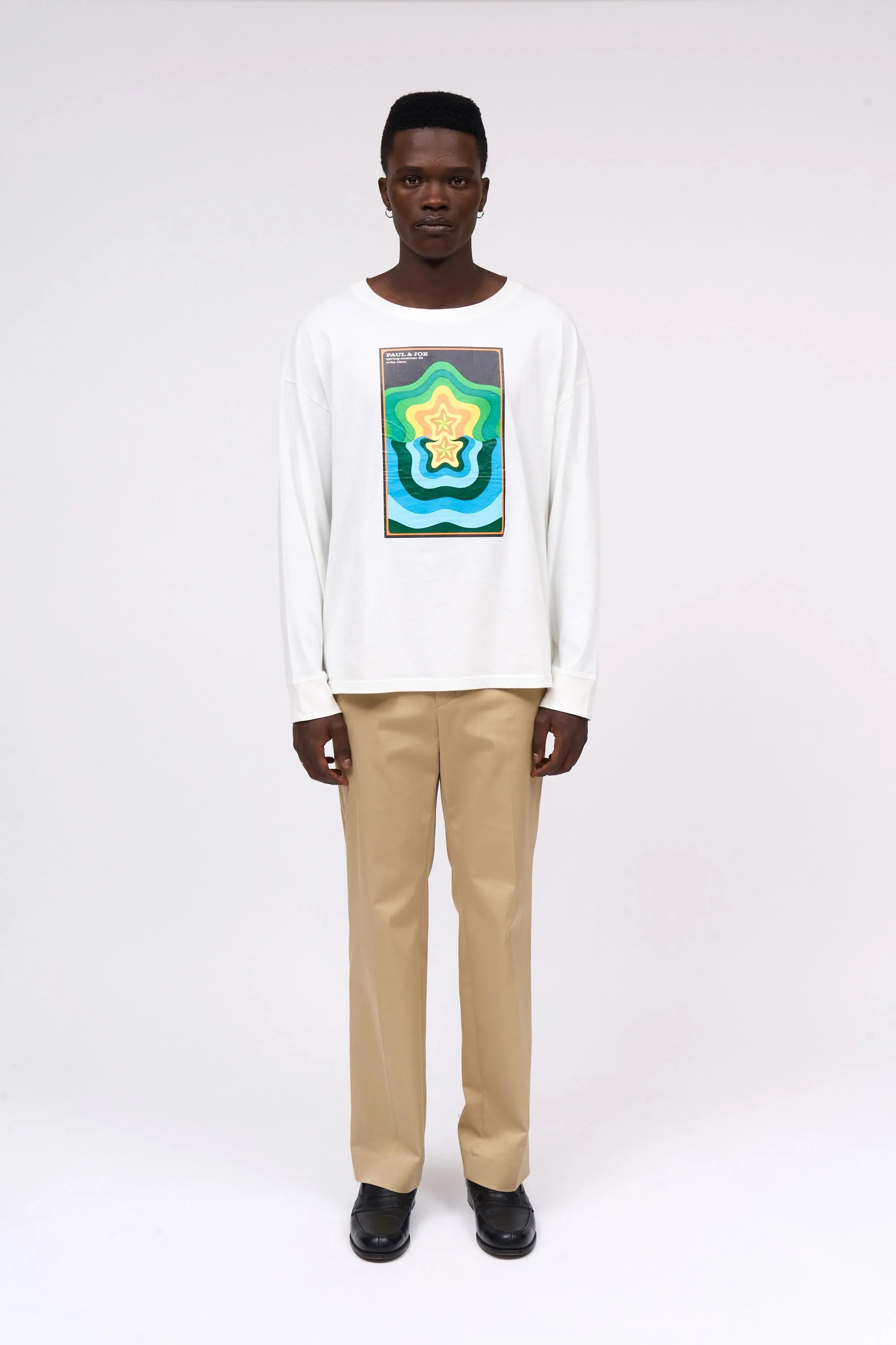 Tee-Shirt à manches longues inspiration Cuba 70's sold by Paul & Joe product image thumbnail 5