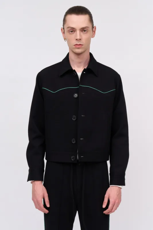 Blouson en coton avec découpe western sold by Paul & Joe